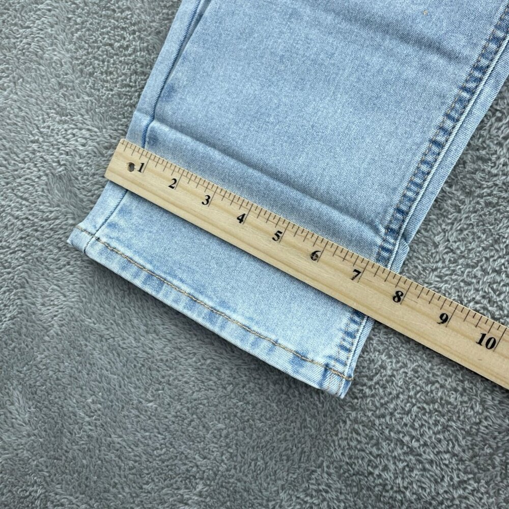 Frye Womens Stevie Wash Jeans Size 10/30 Light Blue Mid-Rise Cropped NWT 3036 - Picture 9 of 12